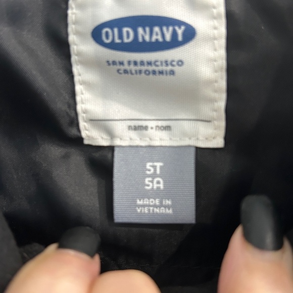 Old Navy Double-Breasted Peacoat |Size 5T - Picture 7 of 10
